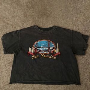 PacSun San Fran Crop Tee